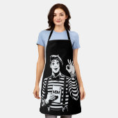 2カスタム、3、4、5誕生日母の日の母 エプロン (着用した状態)