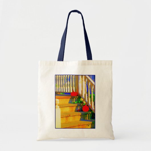 2カボチャ'バジェットキャンバストート トートバッグ (正面)