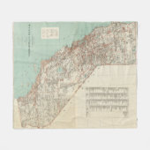 2カリフォルニア州 フリースブランケット (正面(横))