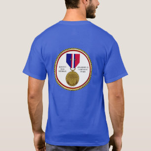 2キャンペーンスターコソボ戦争退役軍人 Tシャツ