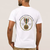 2キャンペーンスターズ砂漠の嵐マリンセミパーファイ Tシャツ (裏面)