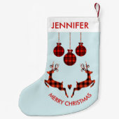2クリスマスディアジャンプ素朴スタイル スモールクリスマスストッキング (裏面)