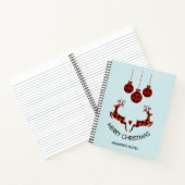 2クリスマスディアジャンプ素朴スタイル ノートブック (内部)