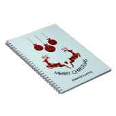 2クリスマスディアジャンプ素朴スタイル ノートブック (右側)