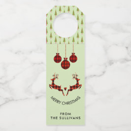 2クリスマスディアジャンプ素朴スタイル ボトルネックタグ