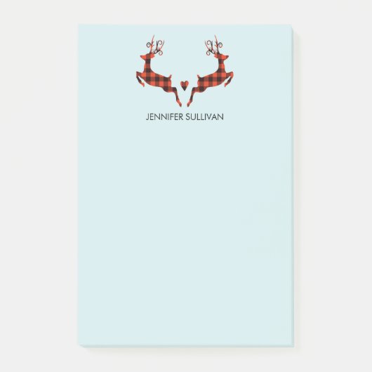 2クリスマスディアジャンプ素朴スタイル ポストイット (正面)