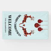 2クリスマスディアジャンプ素朴スタイル 横断幕 (横)