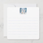 2クリスマスバニー 招待状 (裏面)