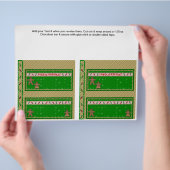 2クリスマスホリデーカスタムバーラッパー チラシ (手)