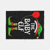 2クリスマス フリースブランケット (正面(横))