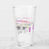 2グラムの陰性ロッドがバーに入る タンブラーグラス (裏面)