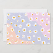 2グルービー2nd誕生日パーティーボホレトロデイジー 招待状 (裏面)