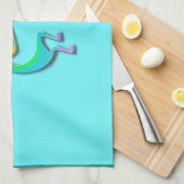 2ココペリ#87 キッチンタオル (四つ折り)