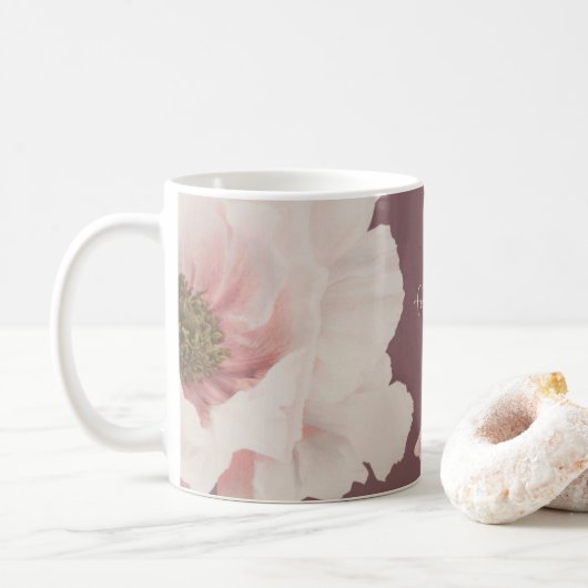 2コリント人57は信仰によって歩き、見て歩くことではない コーヒーマグカップ (ドーナツ)