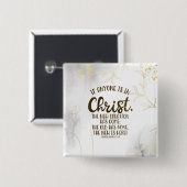 2コリント人5:17キもしリストには誰でも 缶バッジ (正面&裏面)