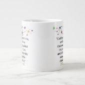 2コリント10:5 – ジャンボマグ ジャンボコーヒーマグカップ (正面)