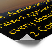 2コリント10:5 ポスター (角)