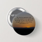 2コリント10:5 缶バッジ (正面&裏面)