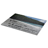 2コリント12:9わたしの恵みはあなたのために十分である カッティングボード (角)