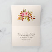 2コリント12:9わたしの恵みはあなたのために十分である カード (内部)