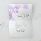 2コリント12:9わたしの恵みはあなたのために十分である カード (内部)