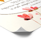 2コリント12:9わたしの恵みはあなたのために十分である ポスター (角)