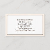 2コリント12:9わたしの恵みはあなたのために十分である 名刺 (裏面)