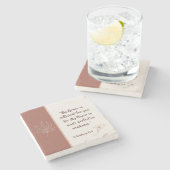 2コリント12:9わたしの恵みは十分である ストーンコースター (横)