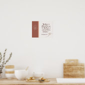 2コリント12:9わたしの恵みは十分である ポスター (キッチン)