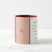 2コリント12:9わたしの恵みは十分である マグカップ (中央)