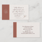 2コリント12:9わたしの恵みは十分である 名刺 (正面/裏面)