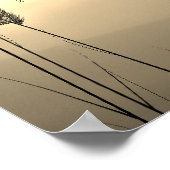 2コリント12:9彼の恵みは十分である ポスター (角)