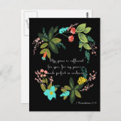 2コリント12:9 ポストカード (正面/裏面)