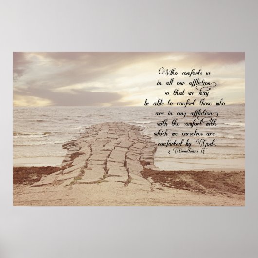 2コリント1:4 ポスター (正面)