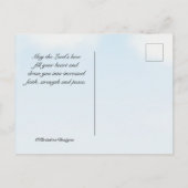 2コリント3:17主の霊がそこにあるところ ポストカード (裏面)