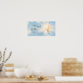 2コリント3:17 ...自由の聖句がある ポスター (キッチン)