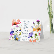 2コリント3:17 Freedom Bible Verse