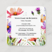 2コリント3:17 Freedom Bible Verse スクエア名刺 (裏面)