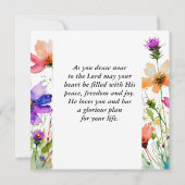 2コリント3:17 Freedom Bible Verse Flat Card (裏面)