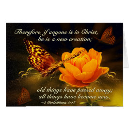 2コリント5もし:17誰もがキリストにあり、カード