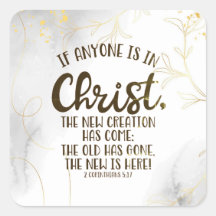 2コリント5:17もし誰もがキリストにある