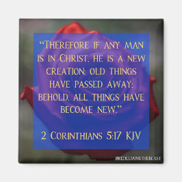 2コリント5:17獣の磁石を取り戻す マグネット