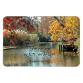 2コリント5:7わたしたちは信仰によって生きる マグネット (横)