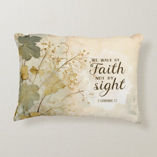 2コリント5:7わたしたちは信仰の聖句によって歩む アクセントクッション (裏面)
