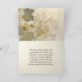 2コリント5:7わたしたちは信仰の聖句によって歩む カード (内部)