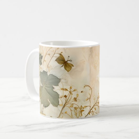 2コリント5:7わたしたちは信仰の聖句によって歩む コーヒーマグカップ (正面左)