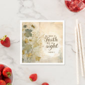 2コリント5:7わたしたちは信仰の聖句によって歩む スタンダードカクテルナプキン (インサイチュ)