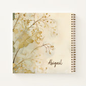 2コリント5:7わたしたちは信仰の聖句によって歩む ノートブック (裏面)