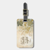 2コリント5:7わたしたちは信仰の聖句によって歩む ラゲッジタグ (正面縦)