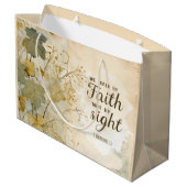 2コリント5:7わたしたちは信仰の聖句によって歩む ラージペーパーバッグ (裏面アングル)